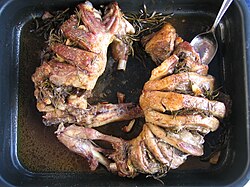 Lamsvlees met rozemarijn