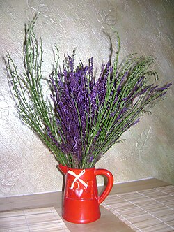 Lavendel als decoratie