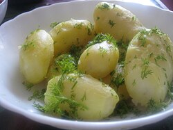 Aardappelen met dille