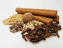 Ingrediënten voor speculaaskruiden