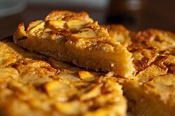 Appeltaart met kaneel