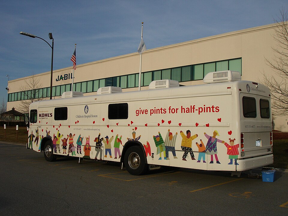 File:Blood Drive Bus 2008 March MA.JPG