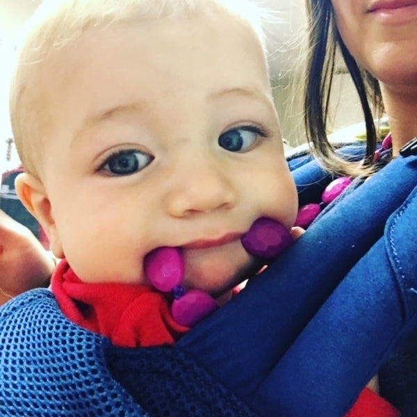 Silicone teething jewelry